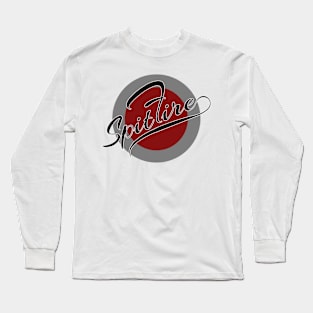 Spitfire Red Long Sleeve T-Shirt